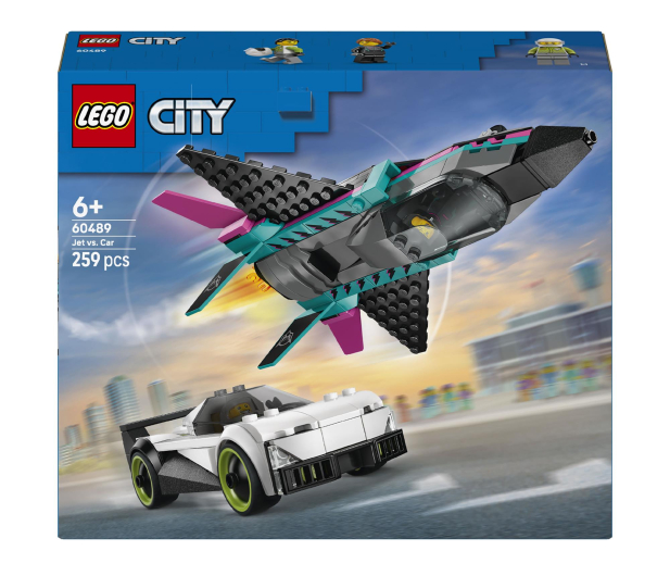 LEGO CITY 60489 Odrzutowiec kontra samochód - 1473507 - zdjęcie